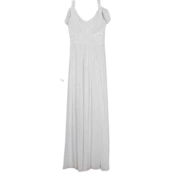 Lulu's Ocean of Elegance Maxi Dress in Ivory NWT Size XXS - Picture 4 of 4